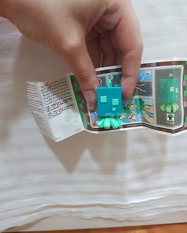 minecraft kinder: Minecraft Glow Squid, Minecraft Kinderjoy Figure, - Unvandan goturme — 2