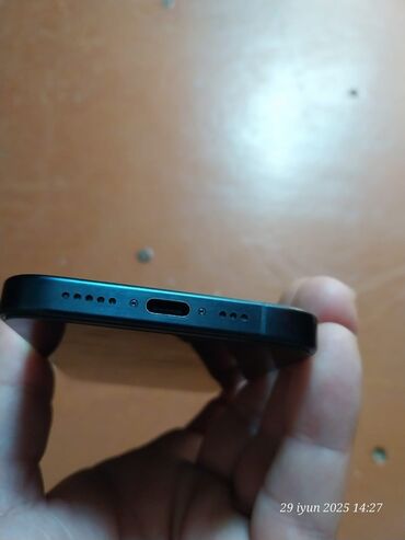 Apple iPhone: IPhone 15 Pro, 128 GB, Blue Titanium, Face ID, Simsiz şarj, Sənədlərlə — 3