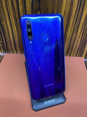 хонор 7а про: Honor 10i, Колдонулган, 128 ГБ, түсү - Көк, 2 SIM