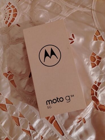 Motorola: Motorola Moto G54, 256 GB, rəng - Qara, Barmaq izi, İki sim kartlı