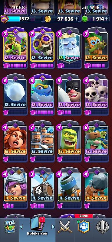 oyuncaq ti̇r: Clash royale hesabi, çox sey danismaq istemirem fikri ciddi olan — 2