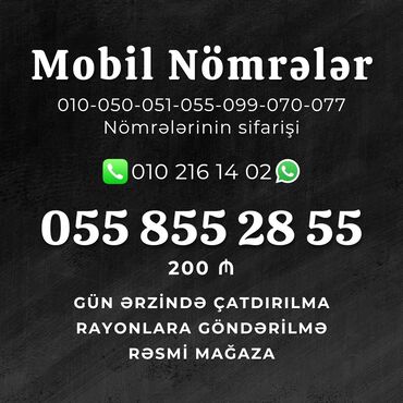 korporativ nomre nedir: Bakcell nomresi 
ne sual varsa buyurun
010.216.14.02 əlaqə