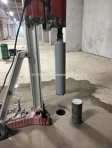 su ceken masinlar: BETON KESME BETON DEŞMƏ:050-220-08-78 Betonda karotla deşik açma — 5