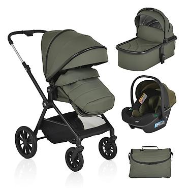 traktor za deca: Cangaroo Kolica za bebe Joker 3u1 – Olive Green (Šifra: CAN0071-70) — 1