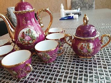 Qab-qacaq və mətbəx ləvazimatları: Çay dəsti, rəng - Çəhrayı — 3
