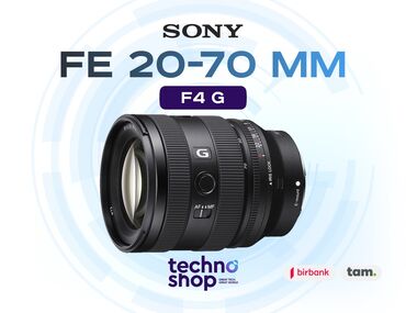 Obyektivlər və filtrləri: Sony FE 20-70 mm f/4 G Sifariş ilə ✅ Hörmətli Müştərilər “Technoshop