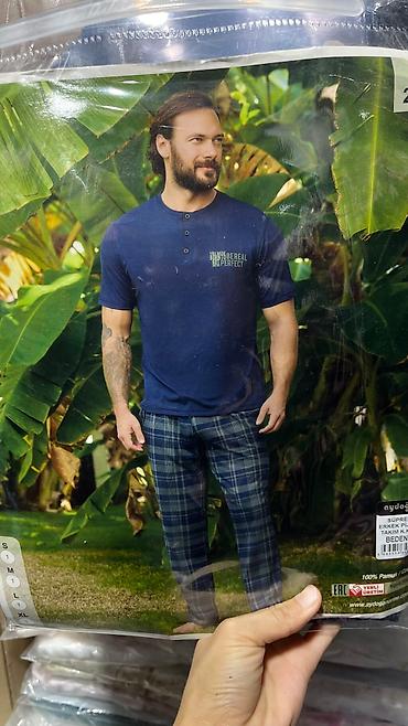 half zip: Турецкие мужские пижамы из 💯 хлопок Размеры 42 по 66 (7хл) — 7