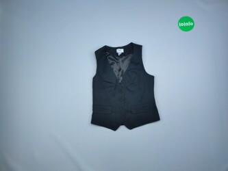 6 товарів | lalafo.com.ua: Жилет XS, візерунок - Однотонний, колір - Чорний