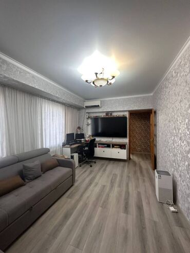 купить квартиру бишкек центр: 3 комнаты, 66 м², Индивидуалка, 5 этаж, Евроремонт