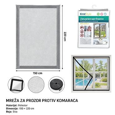 KMT pp ekran mreža siva 2904667 Siva polipropilenska mreža za prozore na lalafo.rs KMT pp ekran mreža siva 2904667 Siva polipropilenska mreža za prozore