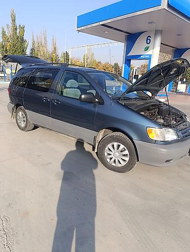 Транспорт: Toyota Sienna: 2001 г., 3 л, Автомат, Бензин, Минивэн — 2