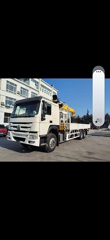 Кран-манипулятор на шасси бортового грузовика 6x4 - Конфигурация