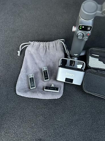 stablizatr: DJI Osmo Mobile 7P + Jmary Simsiz Mikrofon Dəsti ikiside ariginal — 10