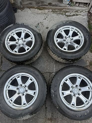 Колеса в сборе 265 / 60 / R 18, Всесезонная, Б/у, Комплект, Внедорожные (АТ/МТ), Литые, отверстий - 6