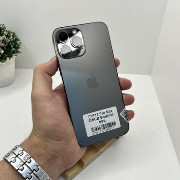 Apple iPhone: IPhone 13 Pro Max, Б/у, 256 ГБ, Space Gray, 85 %