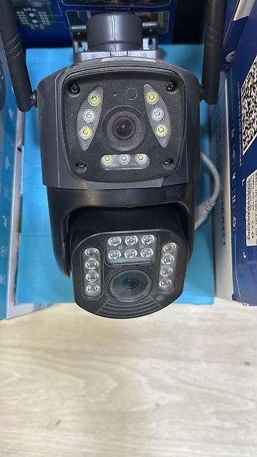 Foto və videokameralar: IP Wi‑Fi təhlükəsizlik kamerası – ikili modul, PTZ - İkili linza və — 1