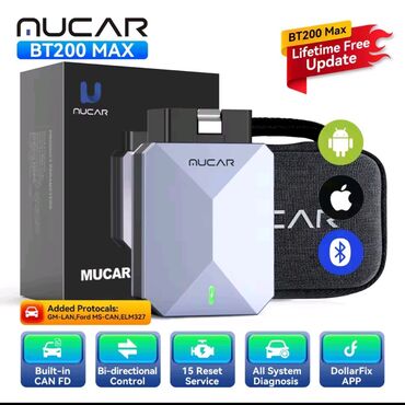 Alati za automobile: Novo- MUCAR BT200 MAX OBD2 CAN-FD Bi-directional ECM TCM ABS Novi — 10