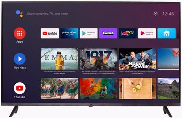 108 ekran smart tv: Yeni Televizor 43" Ünvandan götürmə