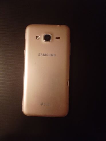 telefonlar 32 s: Samsung Galaxy J3 2017, 8 GB, rəng - Qızılı, Sensor