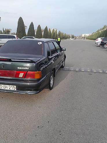 VAZ (LADA): Lada Samara sedan - Kuzov: 4 qapılı sedan, tünd yaşıl/qara rəng - — 3