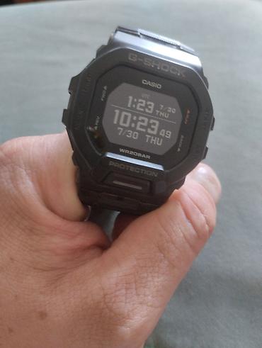 Спортивные часы часы, Casio (G-Shock), Таймер и секундомер, Водонепроницаемые, Унисекс, Б/у