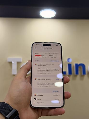 iphone ile barter: IPhone 15 Pro Max, 256 GB, Natural Titanium, Zəmanət, Kredit, Simsiz şarj — 6