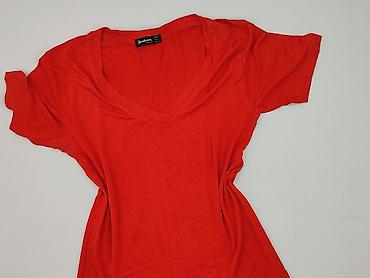 czerwone sandaly ccc: Stradivarius, T-shirt damski, rozmiar S — 1