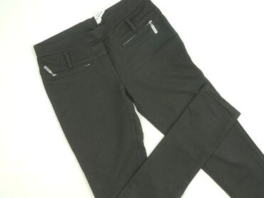 eleganckie sukienki żakietowe: Material trousers for women, size S (EU 36)