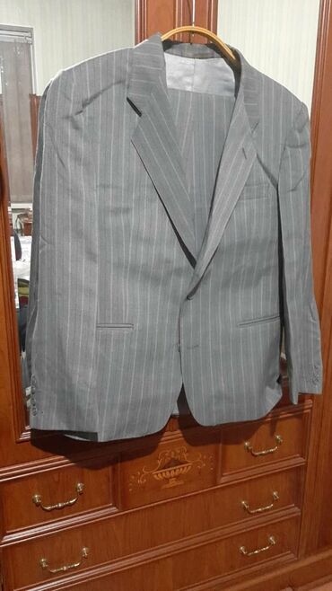 фабрика мужских костюмов: Костюм 3XL (EU 46), цвет - Серый