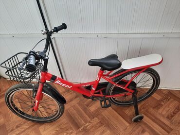 velisoped: Yeni Dörd təkərli Uşaq velosipedi 20", sürətlərin sayı: 1, Ünvandan götürmə