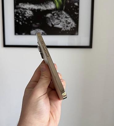 iphone 6qiymeti: IPhone 14 Pro, 128 GB, Matte Gold, Zəmanət, Simsiz şarj, Face ID — 3