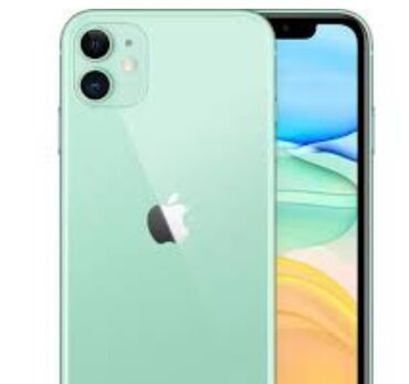 Apple iPhone: IPhone 11, Б/у, 64 ГБ, Alpine Green, Зарядное устройство, Защитное стекло, Чехол, 96 %