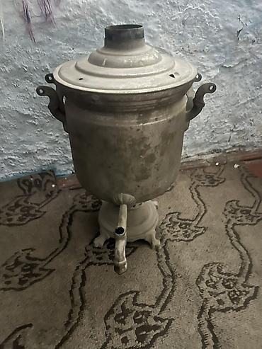 samavar ucuz: Aliram yaxsi qiymete Klassik metal samovar - Material: tökmə — 1