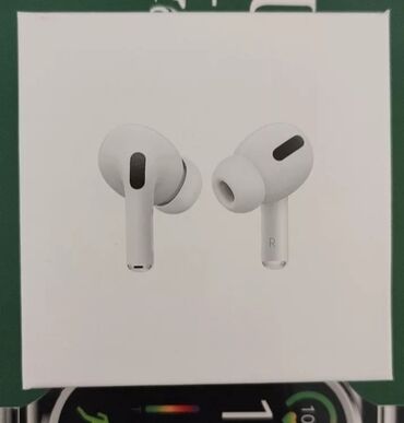 Qulaqlıqlar: AirPods PRO ✅Yüksek ses keyfiyyeti ✅Rəng: ağ, ✅Bluetooth: 5.0 ✅Stereo