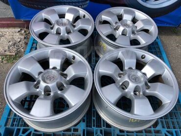 диска на мерс 15: Куйма Дисктер R 16 Toyota, Комплект, тешиктери - 6, Колдонулган