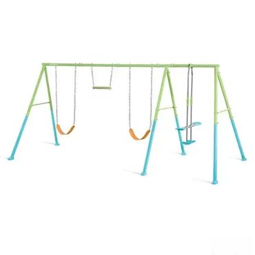 Njihalice: **Šareni set za ljuljanje, Swing &Glide sa četiri funkcije** INTEX — 7