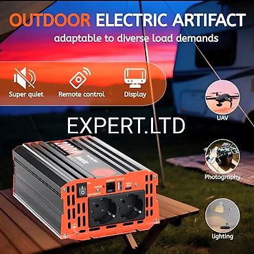 İnverterlər: Yeni Inverter, 1500-3000 Vt, 12 - 220 volt, Ünvandan götürmə, Ödənişli çatdırılma, Rayonlara çatdırılma — 6