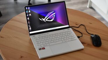 ауди g7: Ноутбук, Asus, 16 ГБ ОЗУ, AMD Ryzen 9, 14 ", Б/у, Для работы, учебы, память HDD + SSD