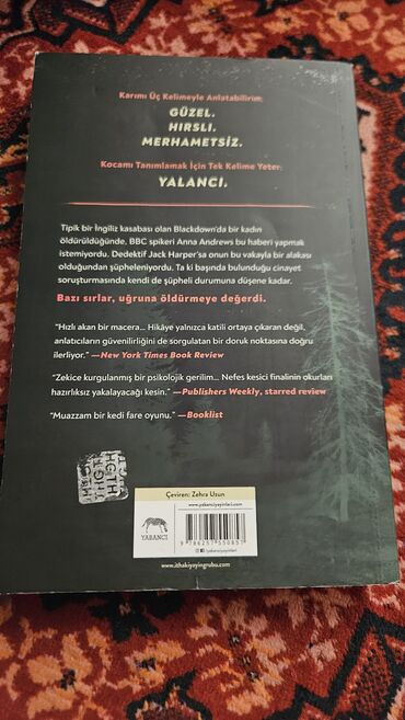 Bədii ədəbiyyat: Ne Yaptığını Biliyorum – Alice Feeney Cəmi bir dəfə oxunub, təzə