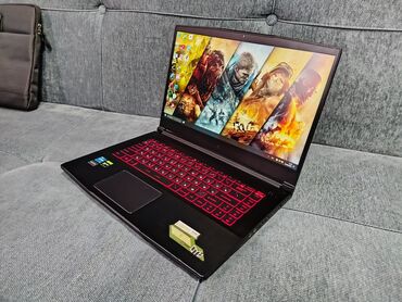 Ноутбуки: Ноутбук, MSI, 16 ГБ ОЗУ, Intel Core i5, 15.6 ", Б/у, Для несложных задач, память NVMe SSD