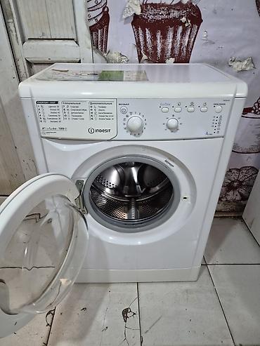 kohnə tikiş maşını: Paltaryuyan maşın Indesit, 6 kq, İşlənmiş, Avtomat, Qurutma var, Pulsuz çatdırılma, Ödənişli çatdırılma — 3