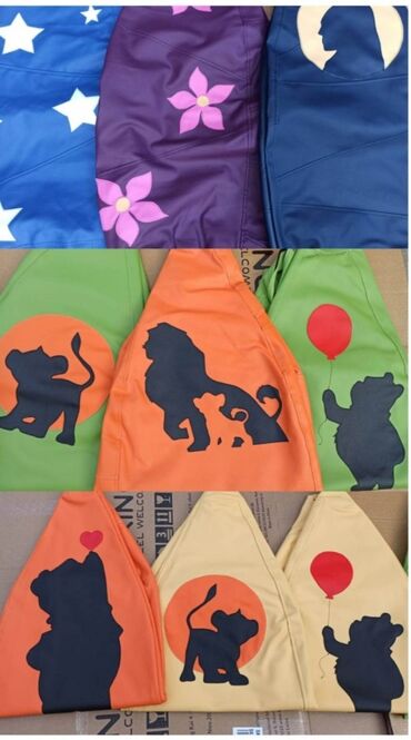 Fotelje: Novi Lazy bagovi, sašiveni duplim šavom sa koncem extra jačine. Naše — 12