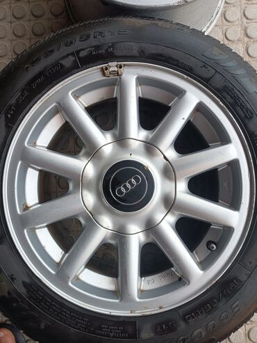 купить диск на 16 бу: Куйма Дисктер R 15 Audi, Комплект, тешиктери - 5, Колдонулган