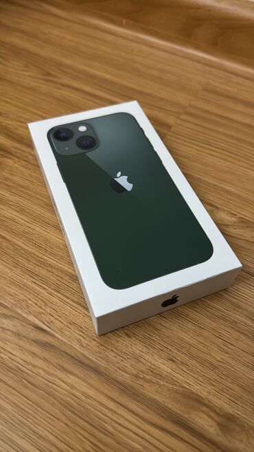 Apple iPhone: IPhone 13 mini, Б/у, 128 ГБ, Зеленый, Зарядное устройство, Чехол, 88 %