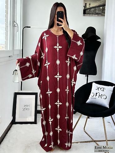 Haljine: 💫Kaftan maxi haljina – Made in Italy - Kroj: širok, lepršav kaftan — 1