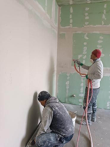 dur plaster: Шпатлевка тартабыз аппарат менен,тез Жана сапаттуу. 8 жылдык стажы — 2