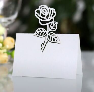 китайская роза: Декоративные открытки с изображением розы. 50 шт
