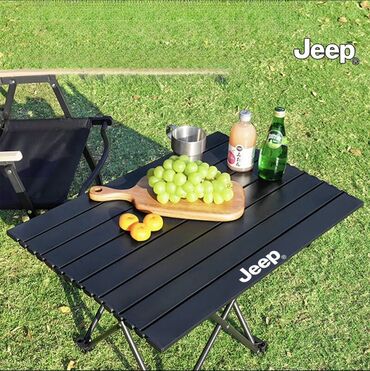 походный столик: Складной стол со стульчиками Jeep - Назначение: кемпинг, пикник