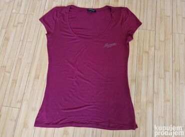 Women's T-shirts and tops: Morgan, XL (EU 42), Cotton, color - Burgundy