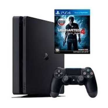 PS4 (Sony PlayStation 4): PlayStation 4 не прошитый с 5 дисками и 2шт оригинал джойстиками